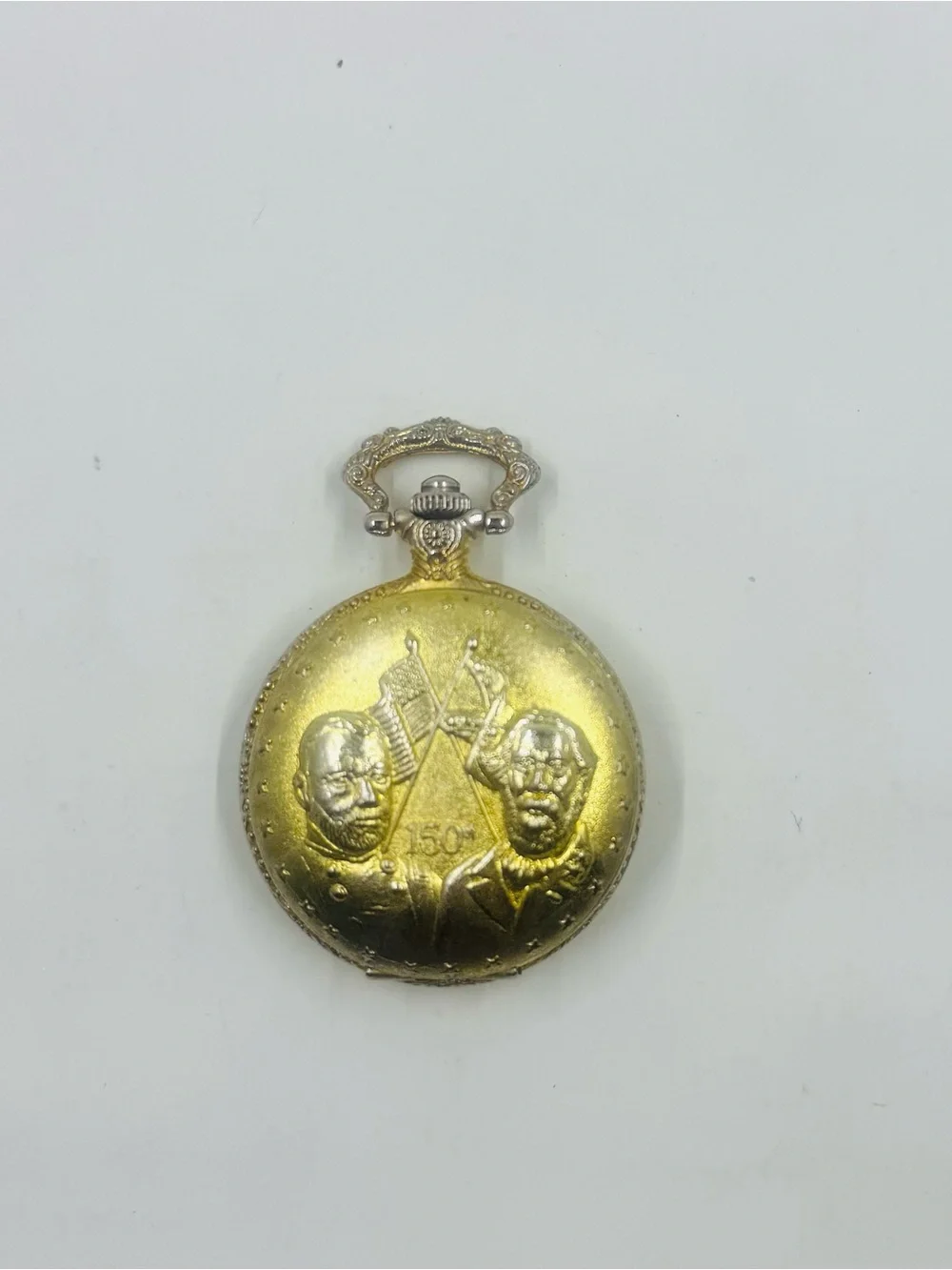 Vintage Gold Japan Movement Pocket Watch American Civil War 150 years